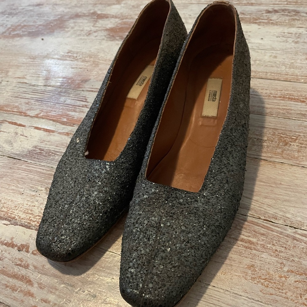 Miista Taissa glitter ombre pumps